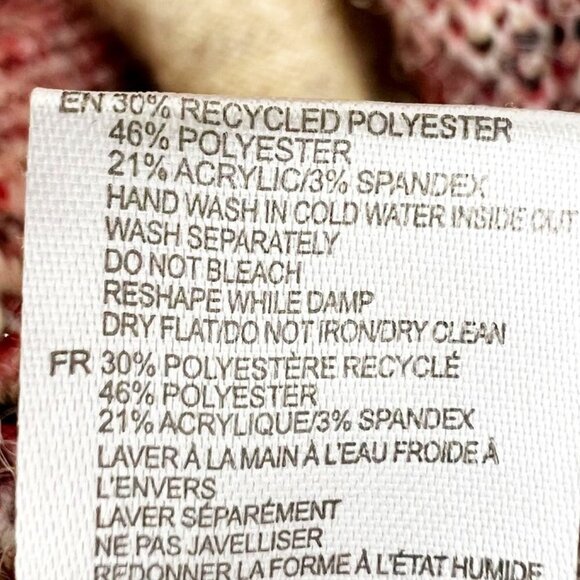 Anthropologie Sweater Women's 1X Paloma Fringed Animal Print Belted Cardigan - Picture 9 of 15